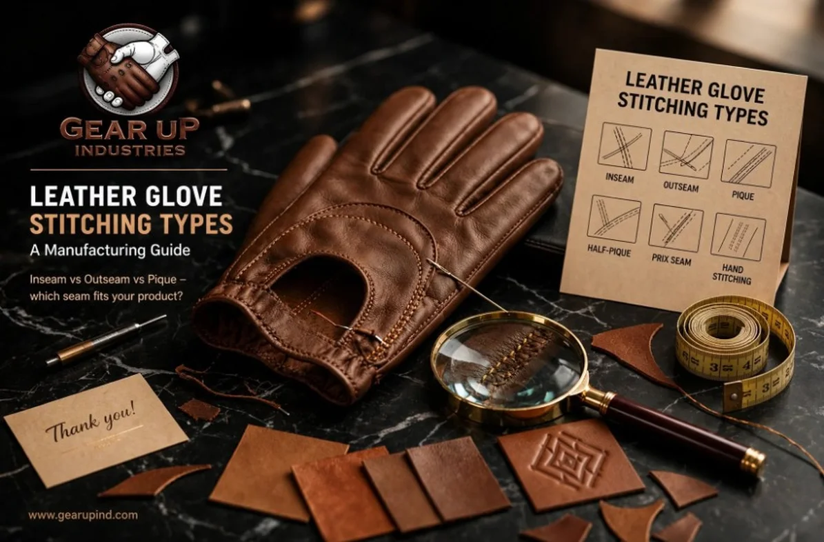 Leather glove stitching types manufacturing guide