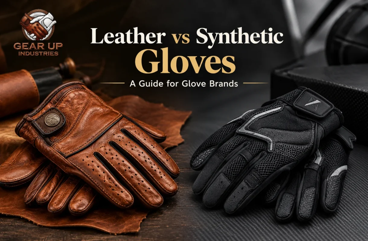 Leather vs synthetic gloves comparison for glove brands
